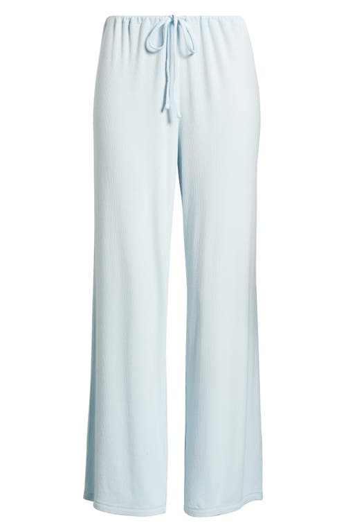 Open Edit Daydream Rib Loung Pants In Blue