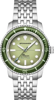 SPINNAKER Fleuss 40 Pine Crest Automatic Bracelet Watch, 40mm
