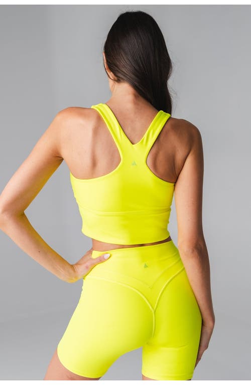 Vitality Pulse Racer Longline In Green