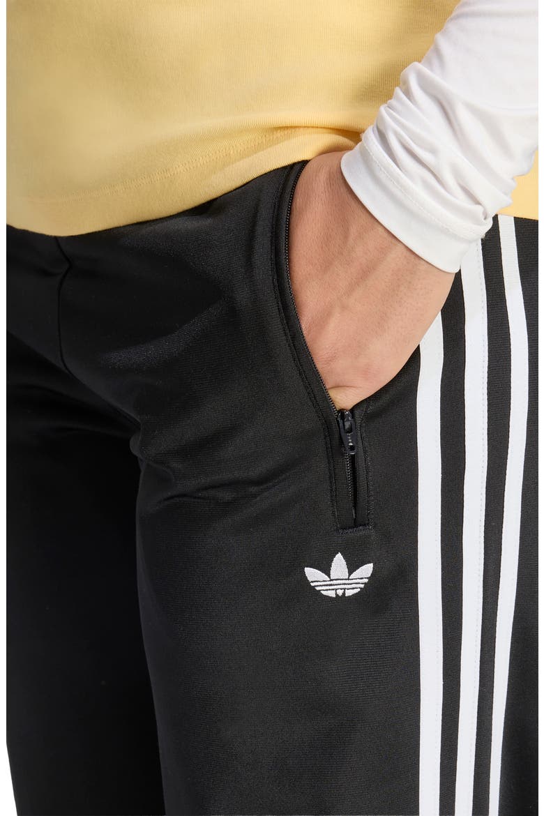 Smocked Firebird Track Pants, Alternate, color, BLACK