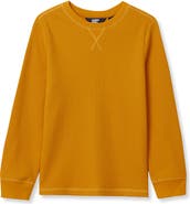 Lands' End Boys Long Sleeve Waffle Thermal Shirt
