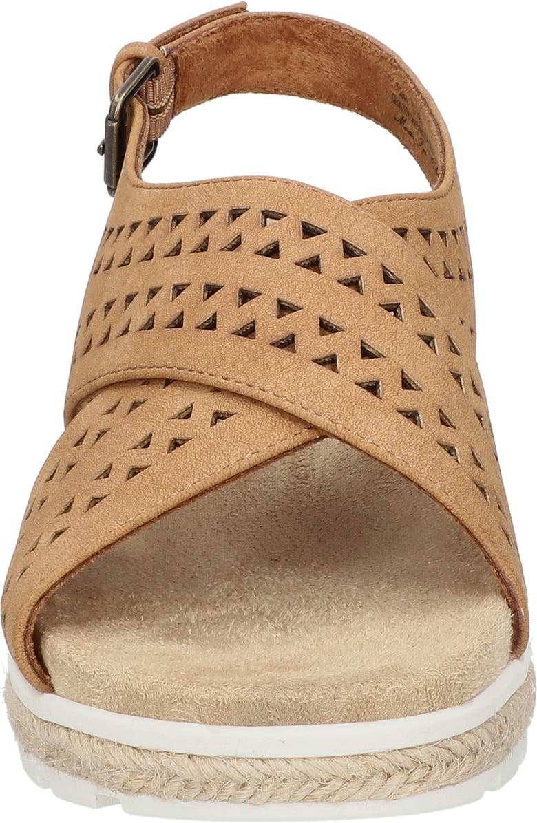 Bella Vita Cosette Slingback Espadrille Sandal, Alternate, color, Tan