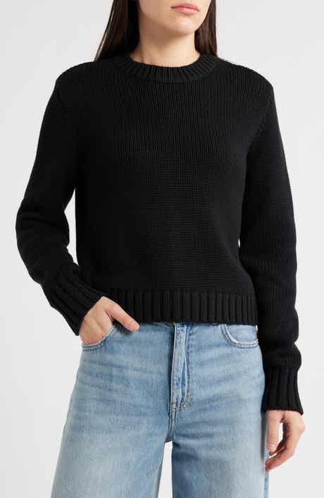 Madewell Solid Relaxed Cotton Sweater