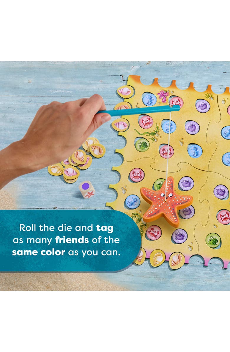 HABA Sebastian Sea Star Fishing Board Game, Alternate, color, Multi