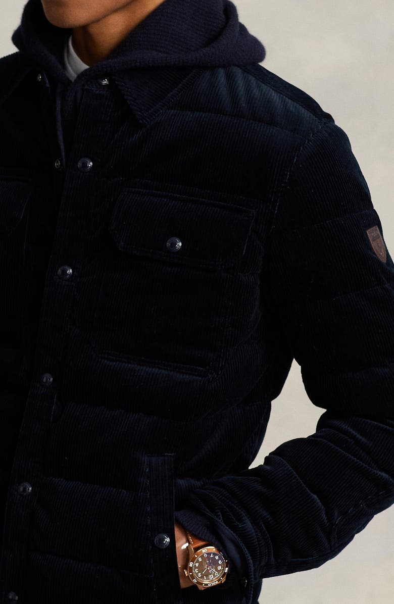 Polo Ralph Lauren Quilted Corduroy Jacket, Alternate, color, 