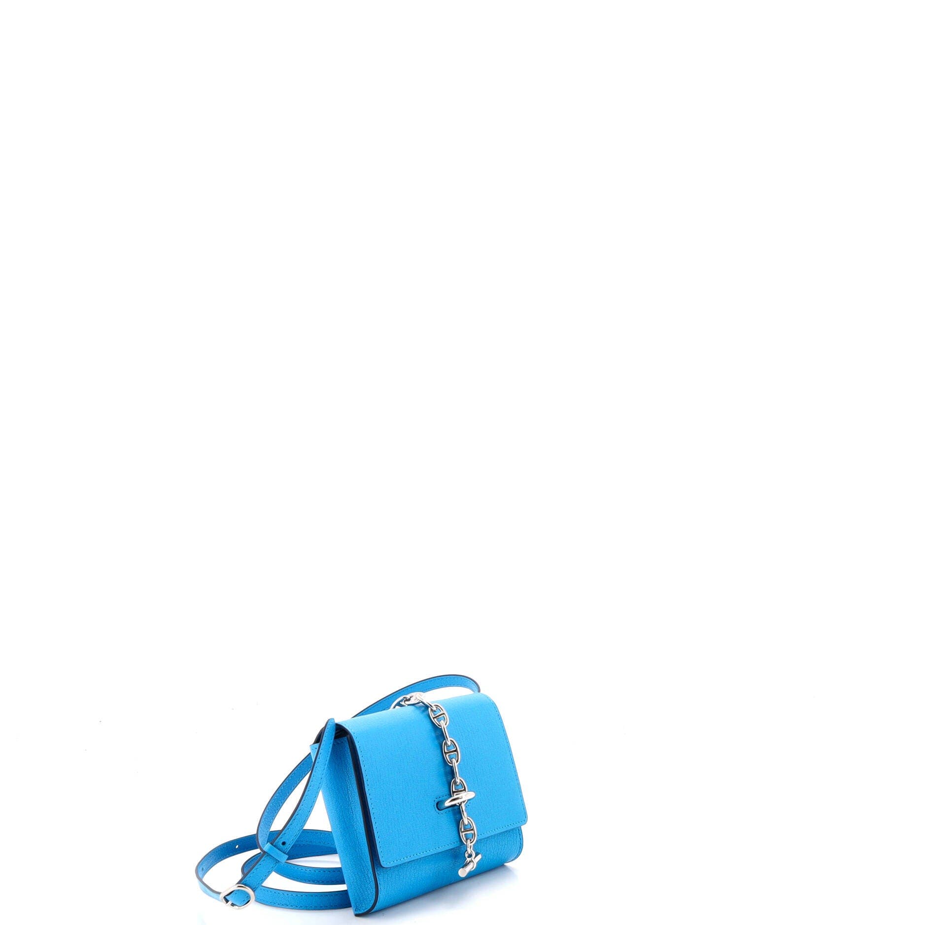 Chaine d'Ancre To Go Wallet Chevre Chamkila, Alternate, color, Blue