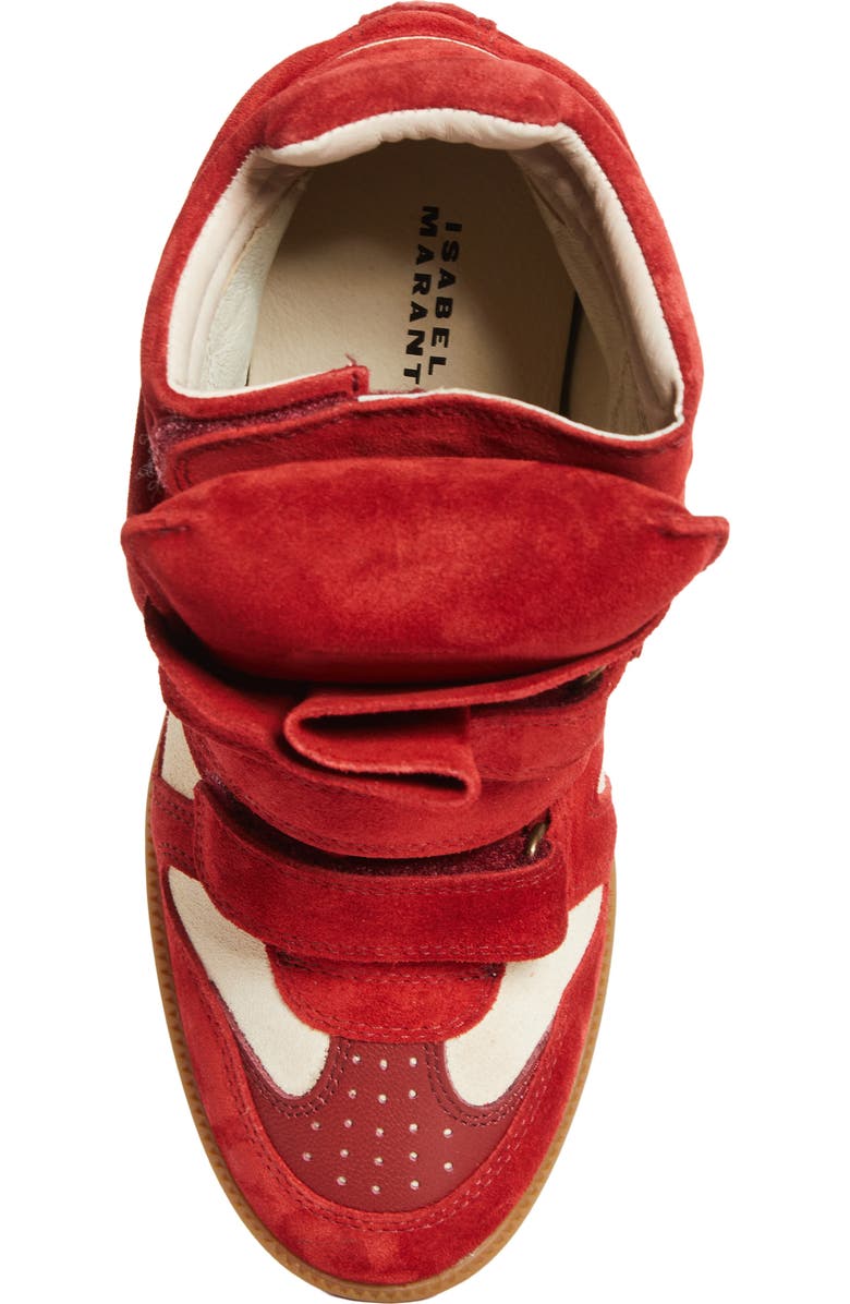 Isabel Marant Bekett Hidden Wedge High Top Sneaker, Alternate, color,