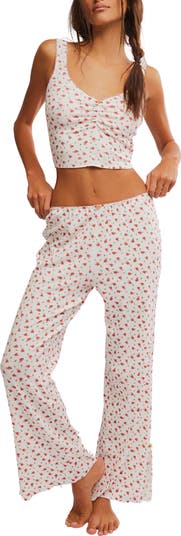 Fresh in Love Pointelle Pajamas