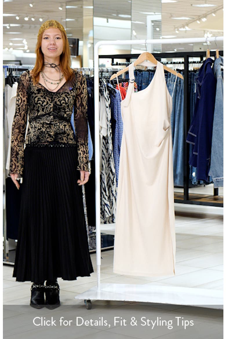 Sylvan Halter Midi Dress video