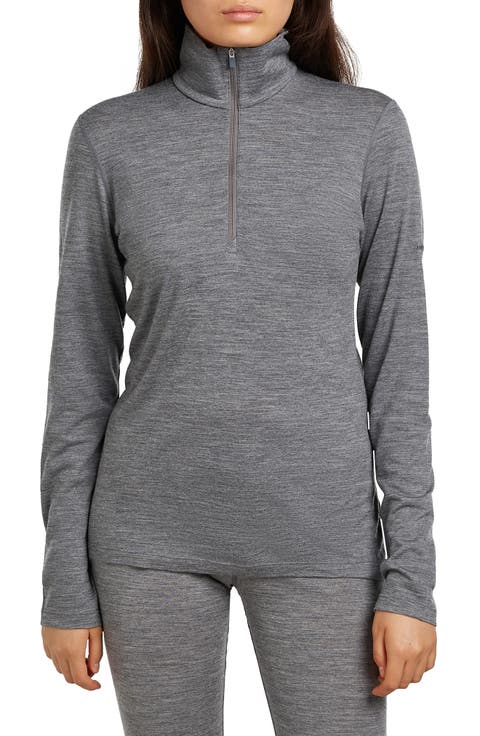 200 Oasis Merino Wool Half Zip Pullover
