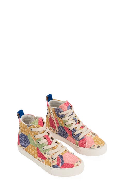 Kids' Patchwork High Top Sneaker
