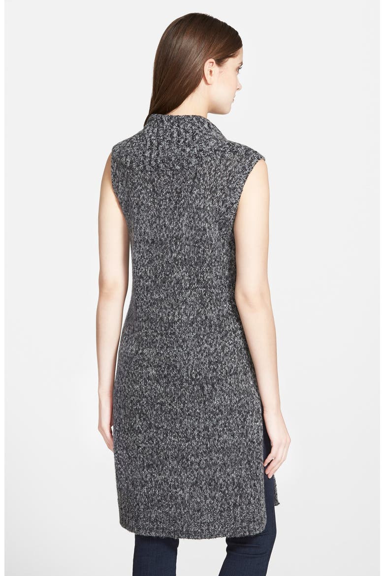 Sleeveless Cowl Neck Tunic, Alternate, color, GREY- BLACK MARL