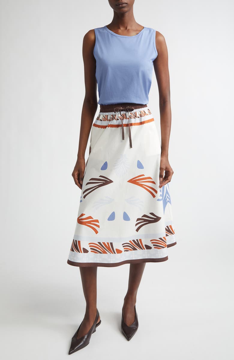 Herno Cotton Jersey Shell, Alternate, color, Sky Blue