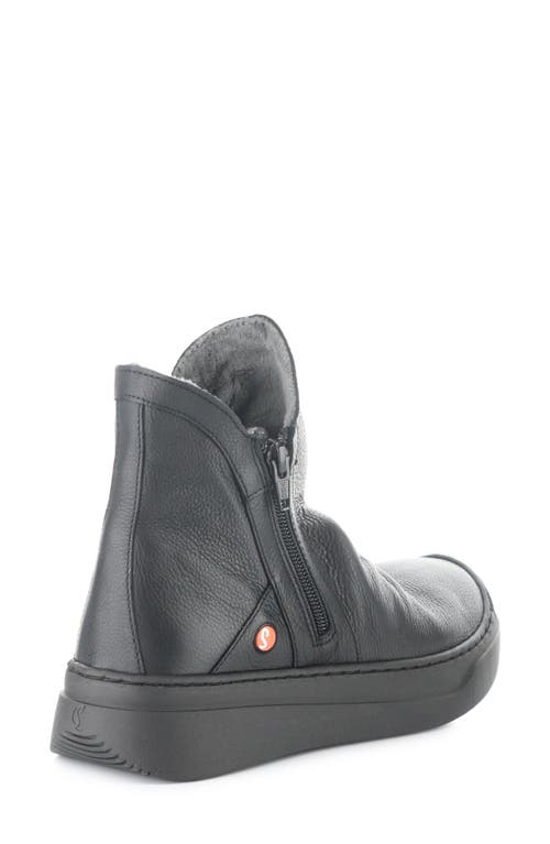 Fly London Abil Platform Wedge Bootie In Black