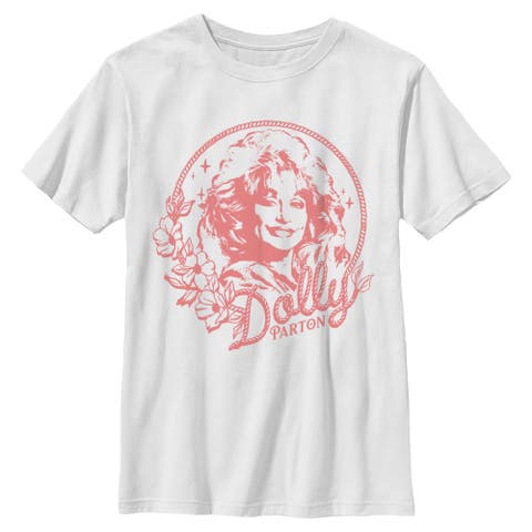 Boys' Artistic Lasso Badge Short Sleeve T-shirt