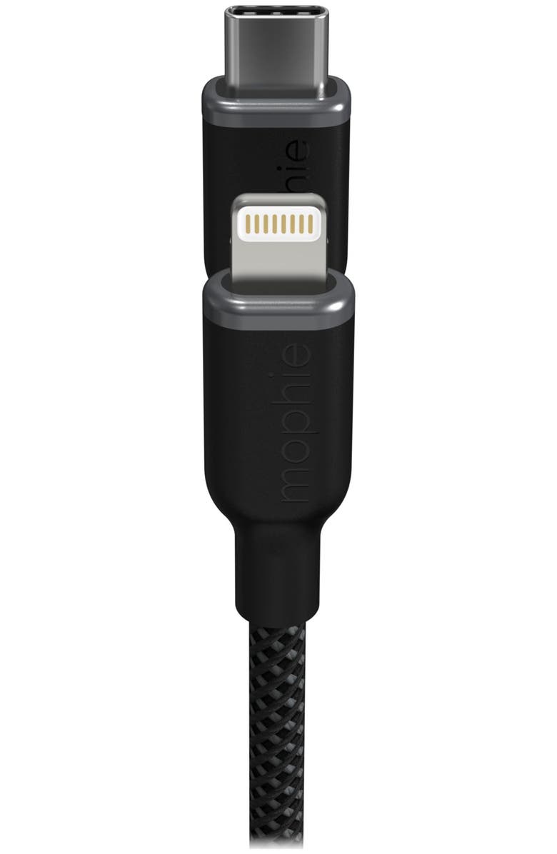 Cellhelmet USB C to Apple Lightning Cable 6ft, Alternate, color, Black