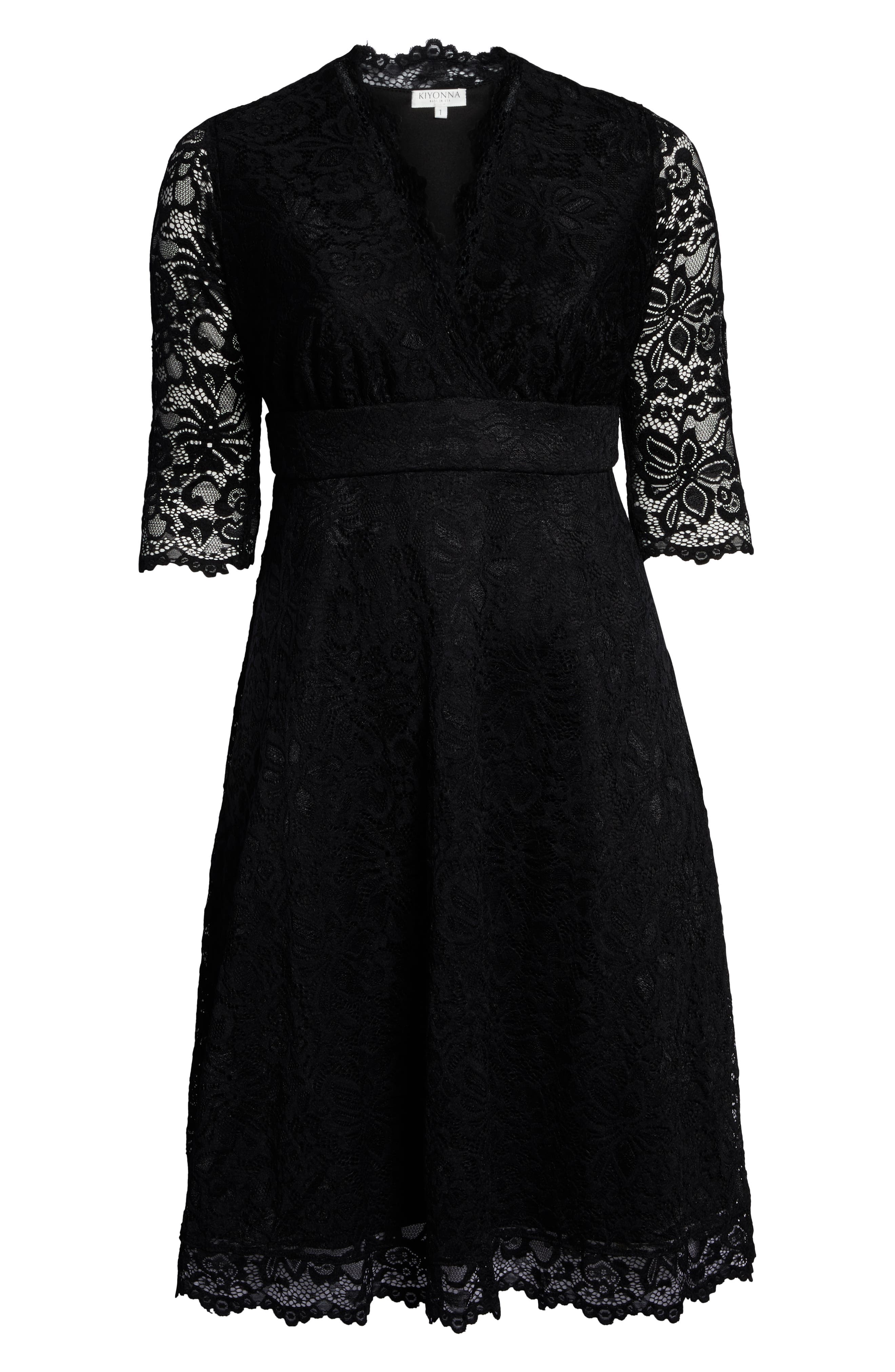 kiyonna mademoiselle lace dress Kiyonna Women's Plus Size Mademoiselle Lace Dress