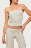EDIKTED Claudia Stretch Cotton Tube Top