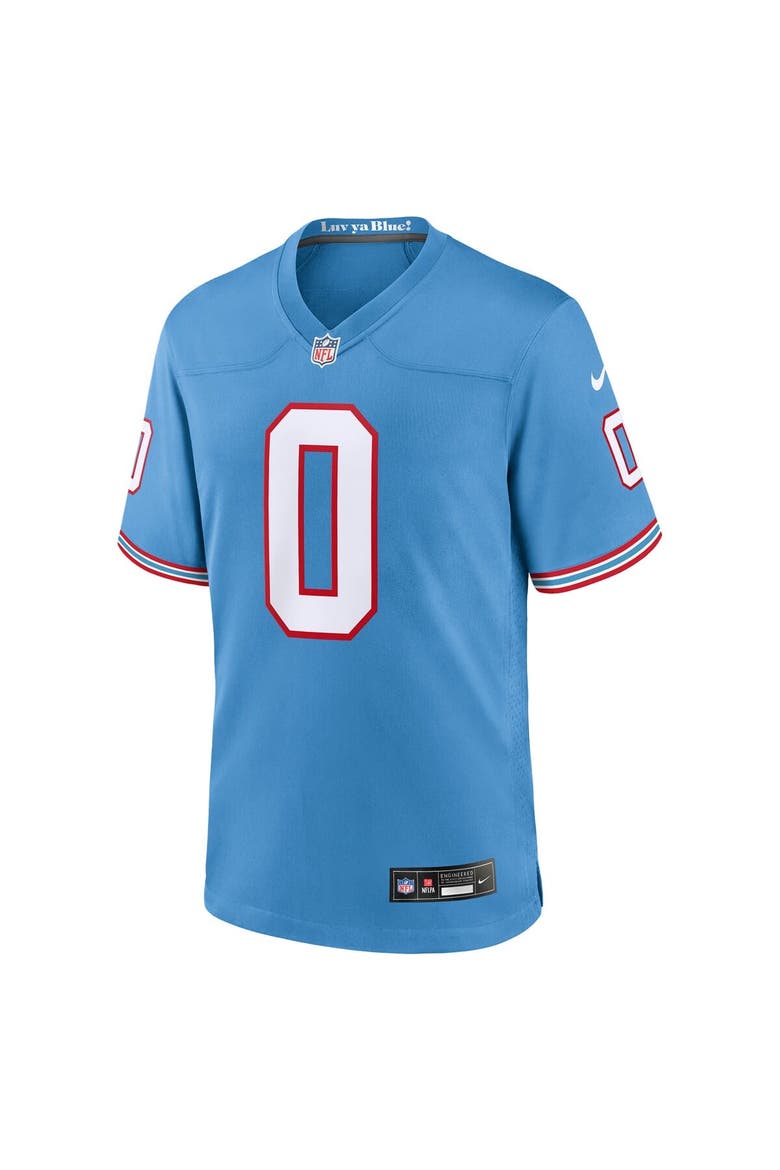 Youth Nike Calvin Ridley Light Blue Tennessee Titans Alternate Game Jersey, Alternate, color, Light Blue