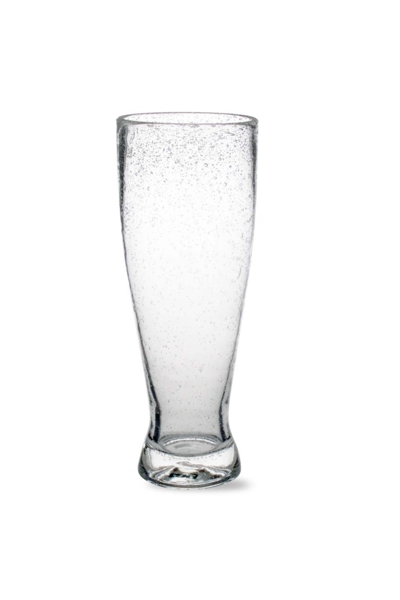 Bubble Glass Pilsner Clear Drinkware for Beer and Beverages, Main, color, Clear