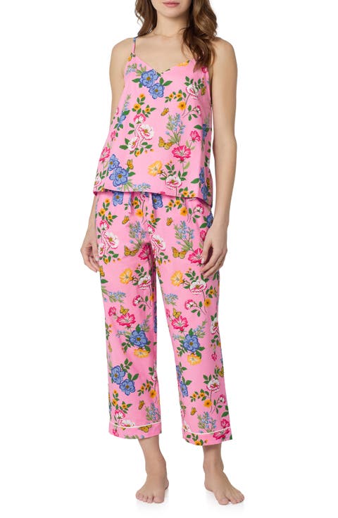 Print Crop Pajamas
