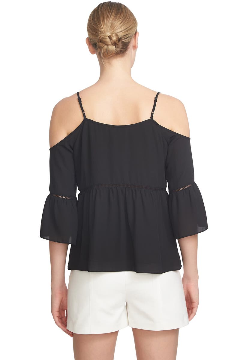 1.STATE Cold Shoulder Peasant Top, Alternate, color, 