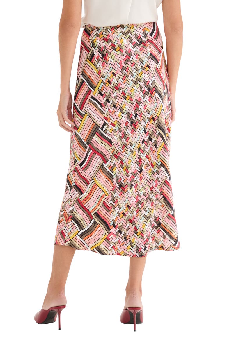 Colorweave Slip Skirt, Alternate, color, PINK MULTI