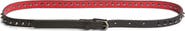 Christian Louboutin Cabata Spike Leather Belt