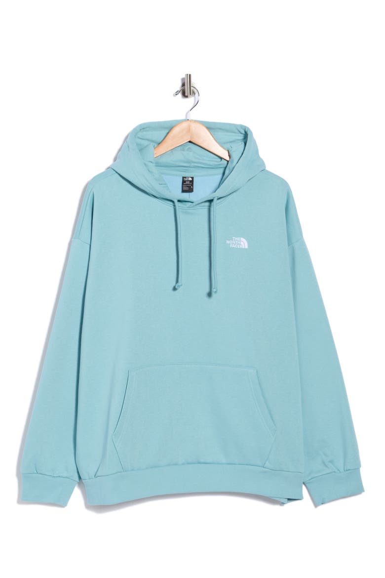 Evolution Simple Dome Oversized Hoodie, Main, color, BLUE ECLIPSE