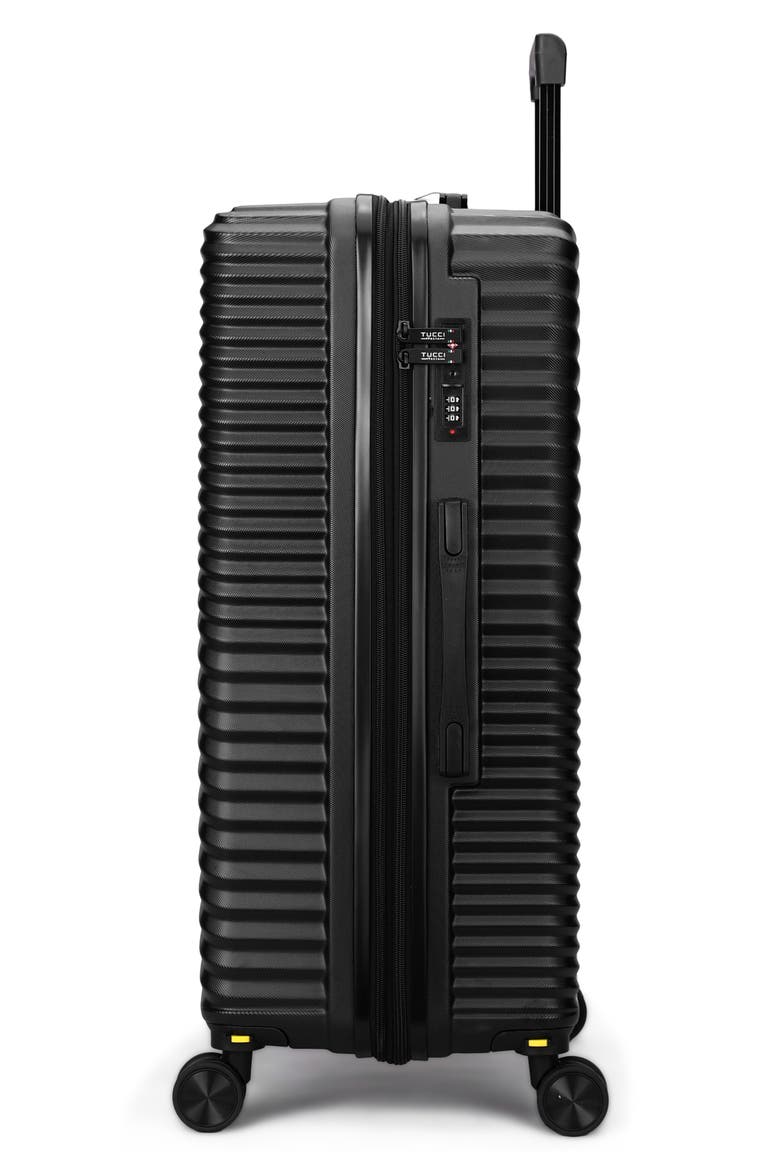 Spettro 3-Piece Hardside Luggage Set, Alternate, color, BLACK