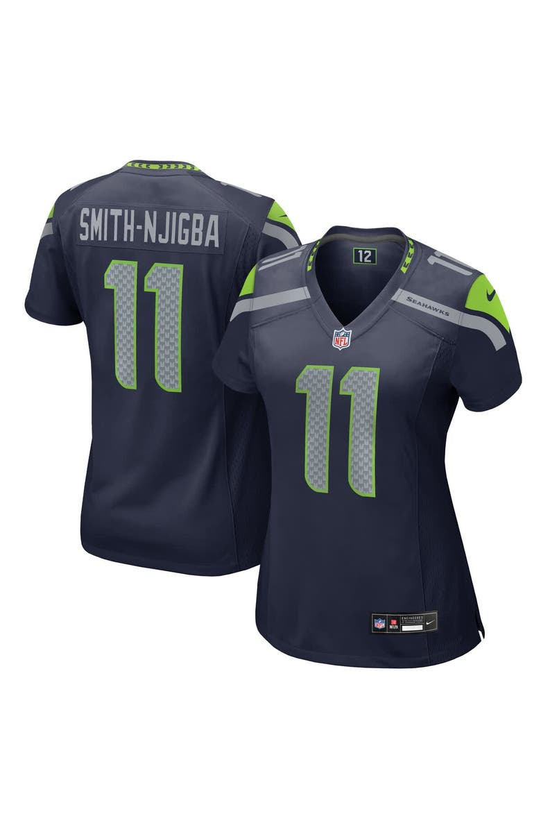 Nike Women's Nike Jaxon Smith-Njigba  College Navy Seattle Seahawks  Game Jersey, Main, color, College Navy