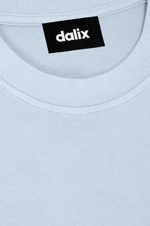 Dalix Mens Lil Smile Heavyweight Pigment Dye Tee