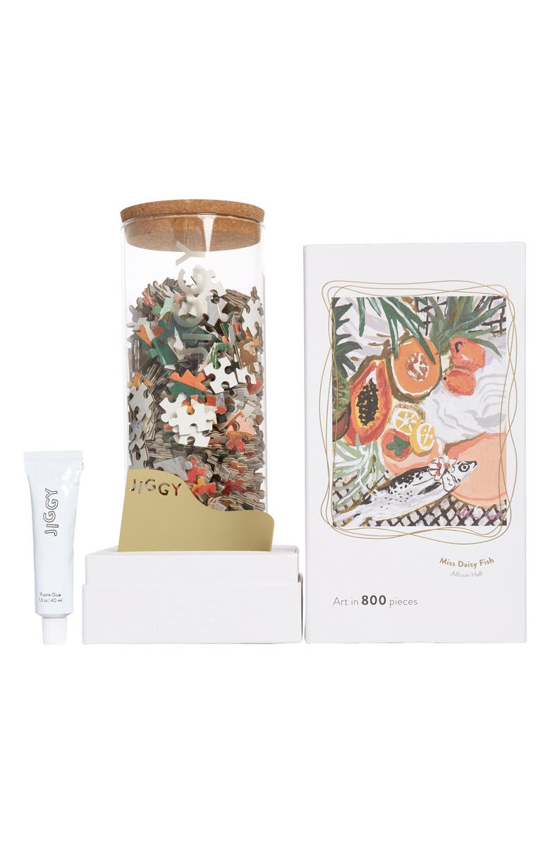 JIGGY Miss Daisy Fish 800-Piece Jigsaw Puzzle, Main, color, 