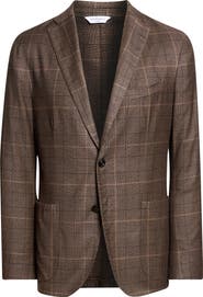 Boglioli Prince of Wales Check Wool Sport Coat