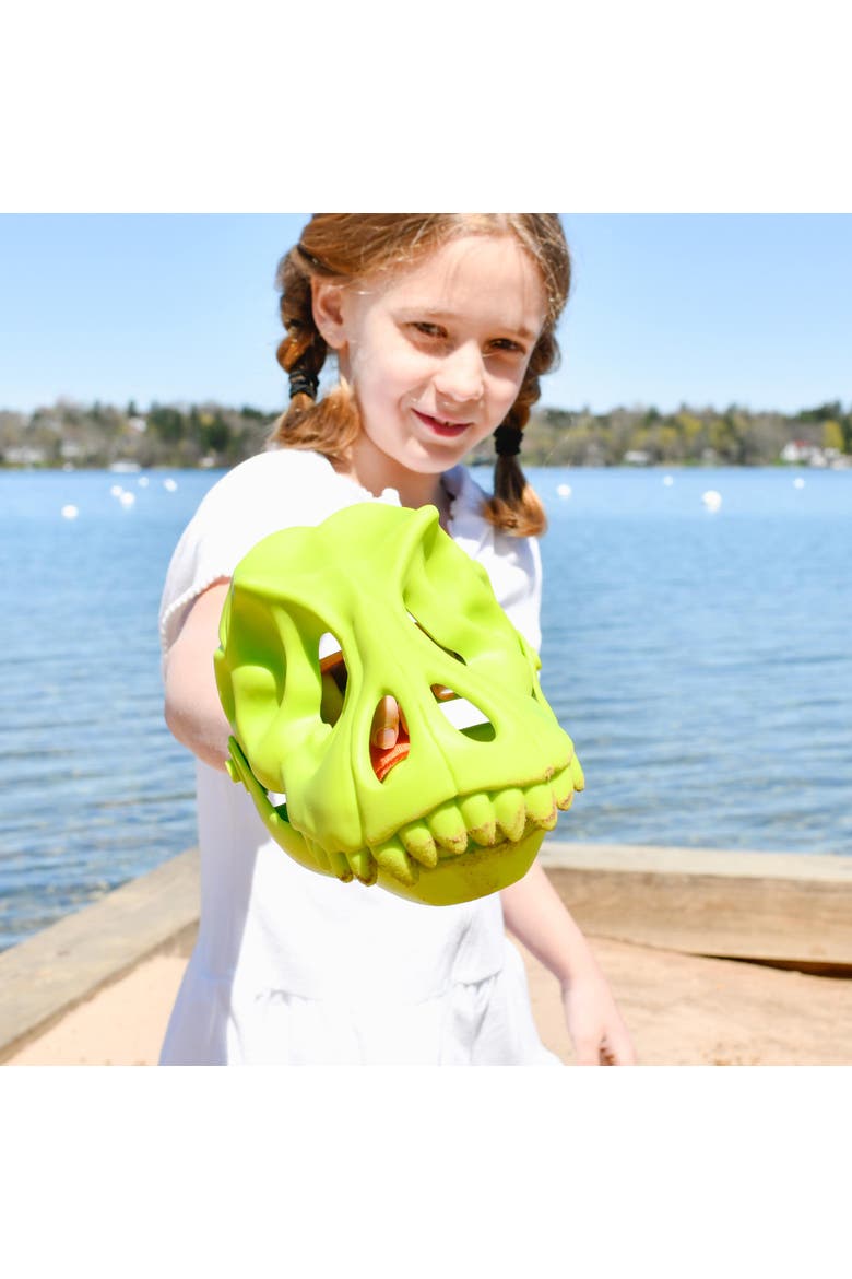 Dinosaur Digger Sand Toy, Alternate, color, Green Multi