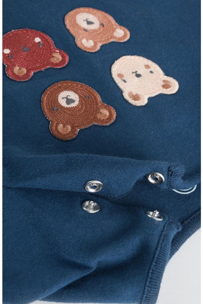 6-Pack Assorted Long Sleeve Cotton T-Shirts & Leggings Set, Alternate, color, BLUE
