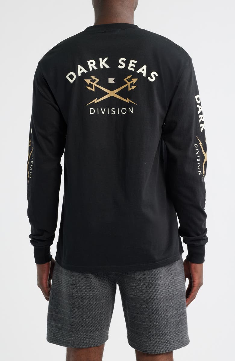 DARK SEAS Headmaster V3 Long Sleeve Graphic T-Shirt, Alternate, color, Black