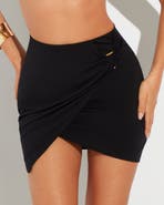 TA3 Sarong Cover-Up Mini Skirt