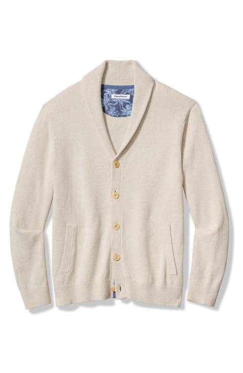 Palm Perfect Shawl Collar Cardigan