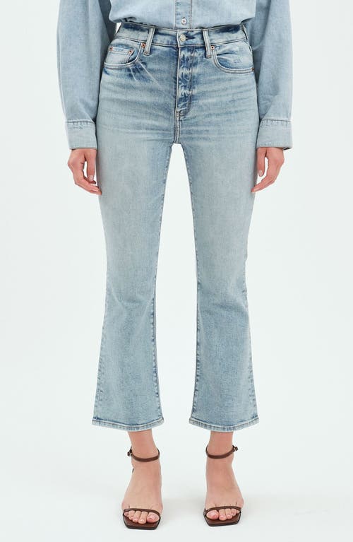 Daze Soho High Waist Ankle Flare Jeans In Miracle