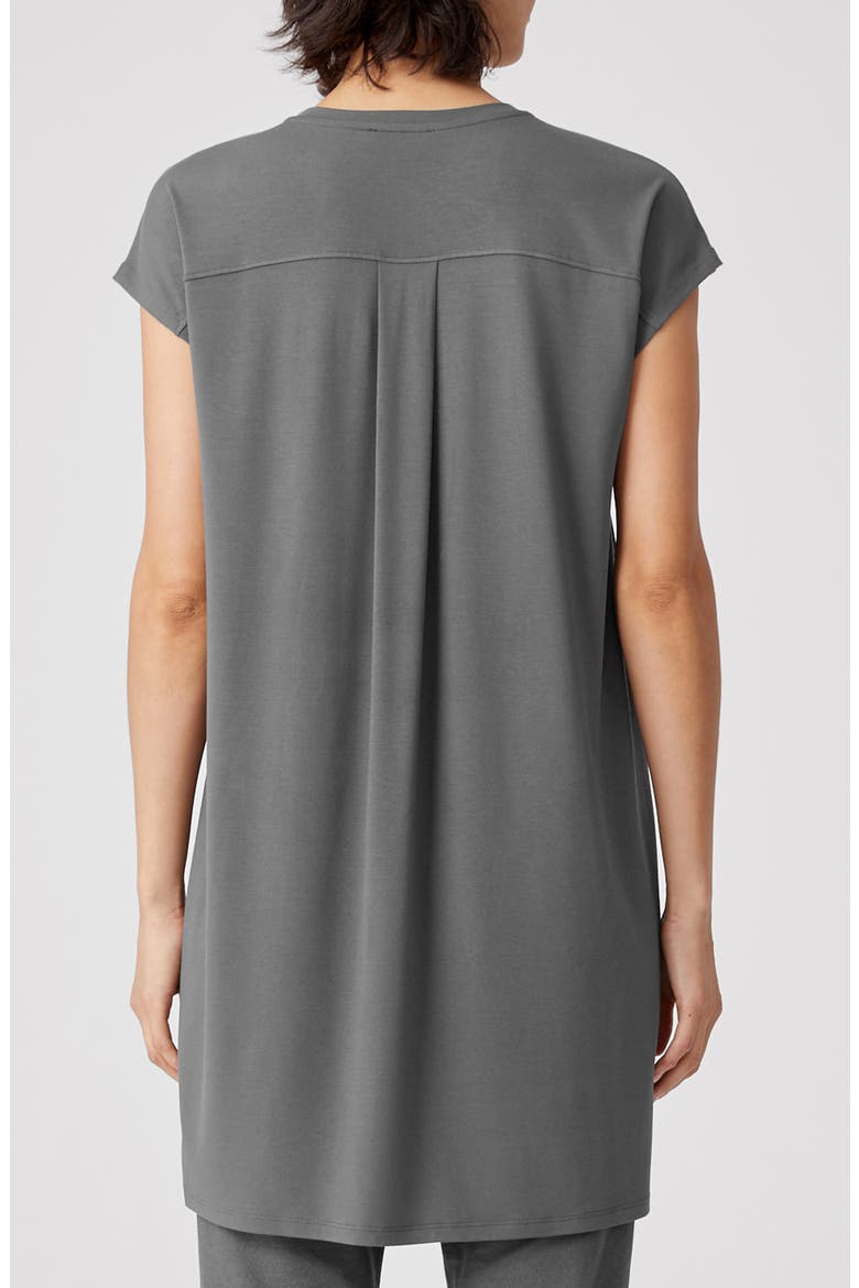 Crewneck Boxy Dress, Alternate, color, SLATE