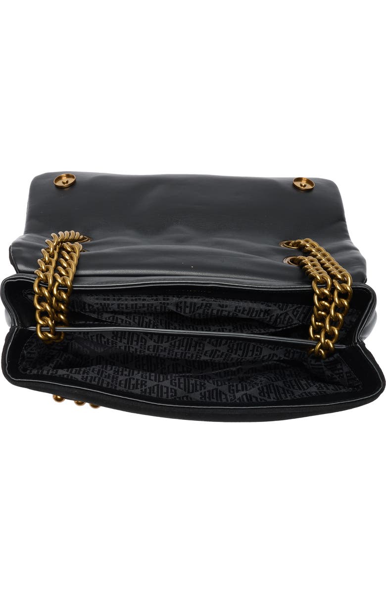 Kurt Geiger London Kensington Leather Mini Crossbody Bag, Alternate, color, Black/ Comb