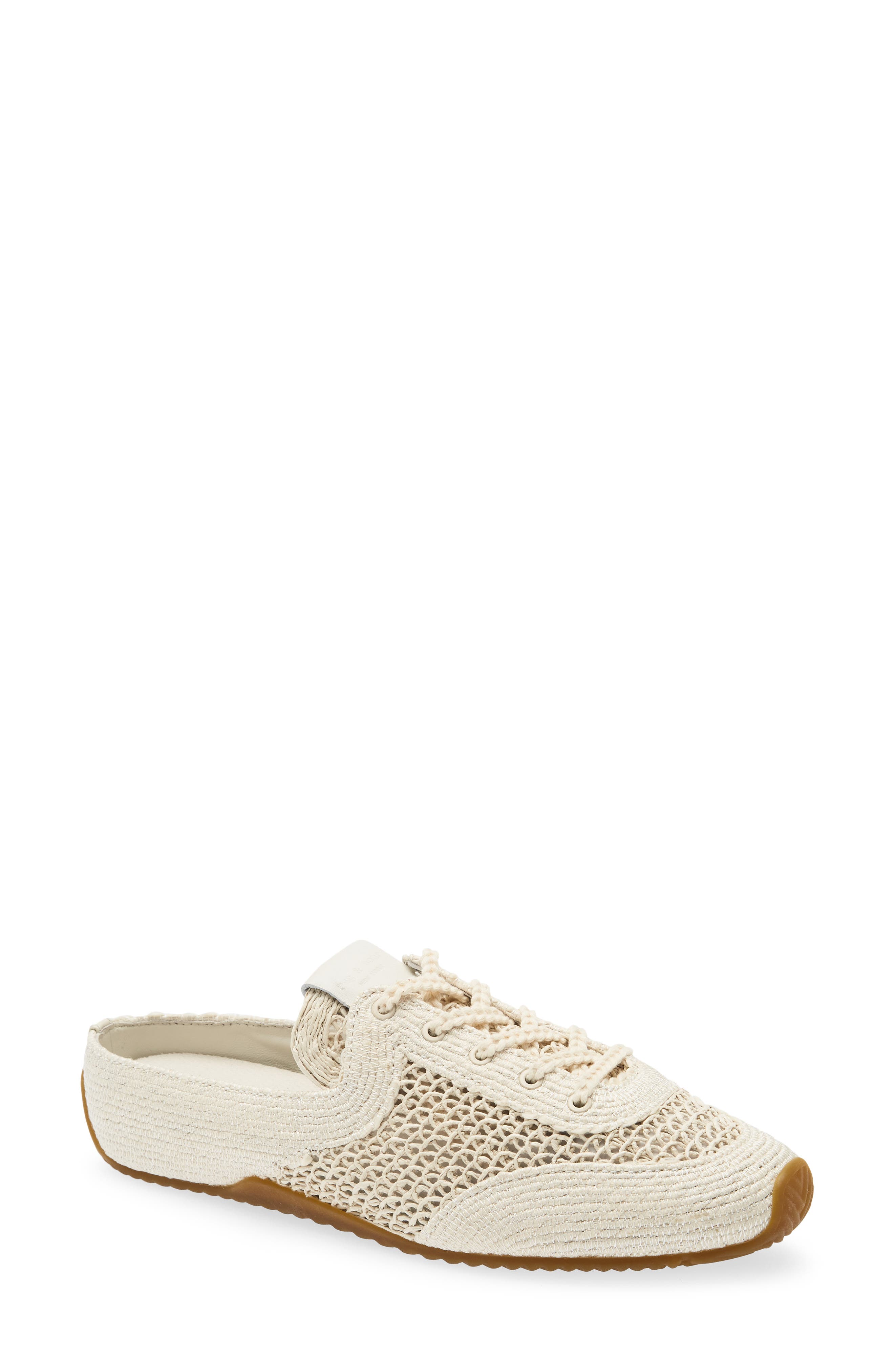 rag & bone Retro Runner Slim Ultra Mule, Main, color, Beige