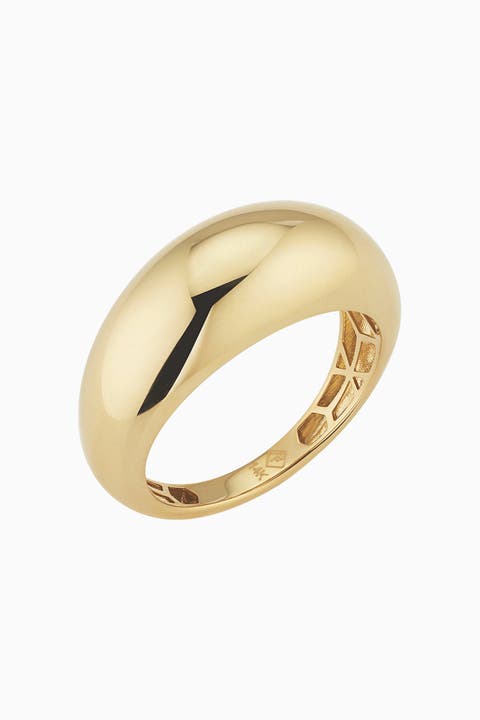 14K Yellow Gold Archie Bold Ring