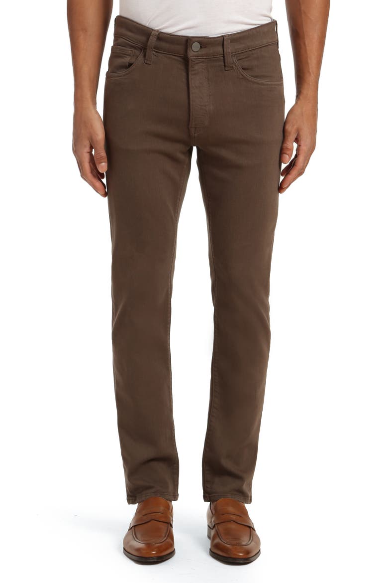 Charisma Stretch Five Pocket Pants, Main, color, GREEN
