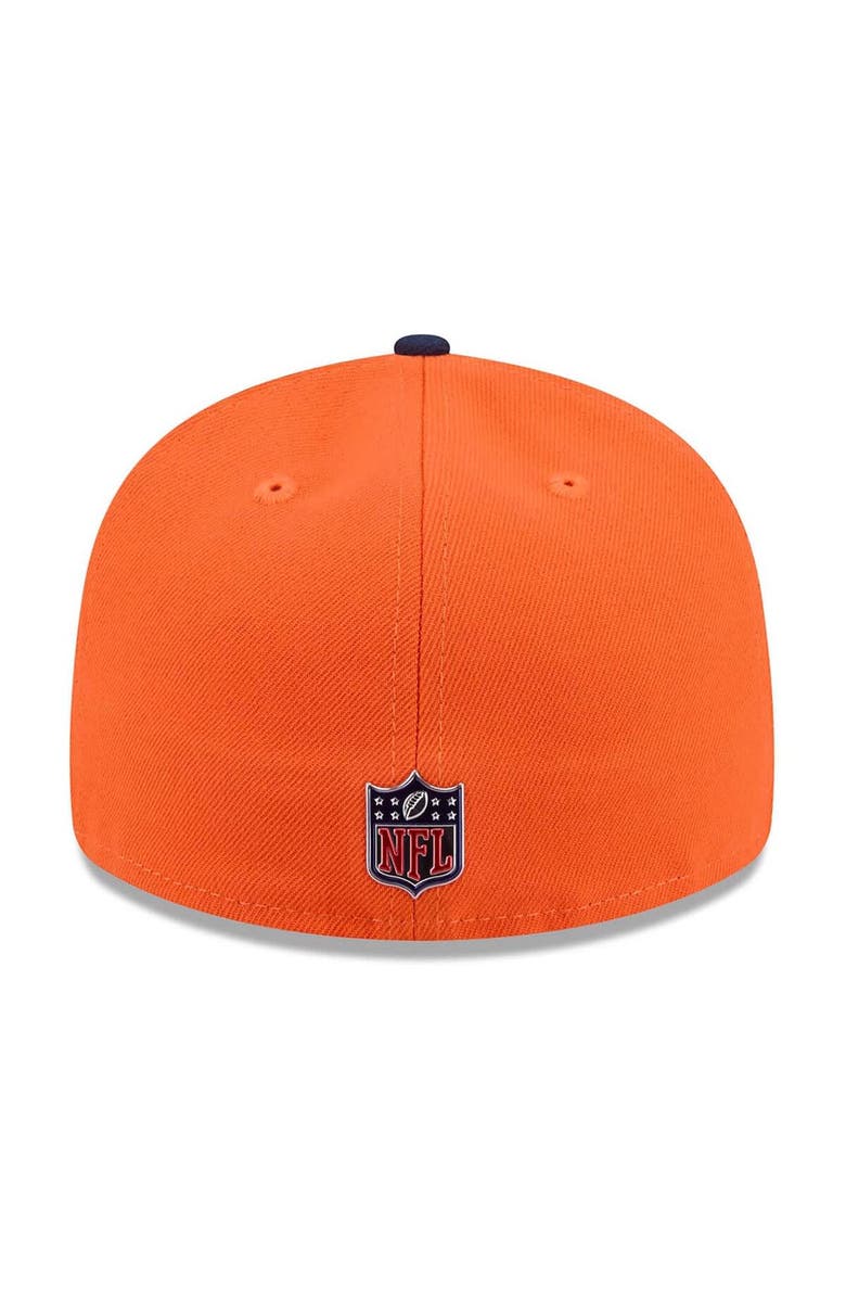 New Era Men's New Era Orange/Navy Denver Broncos 2026 NFL Draft Pre-Curved 59FIFTY Fitted Hat, Alternate, color, Orange