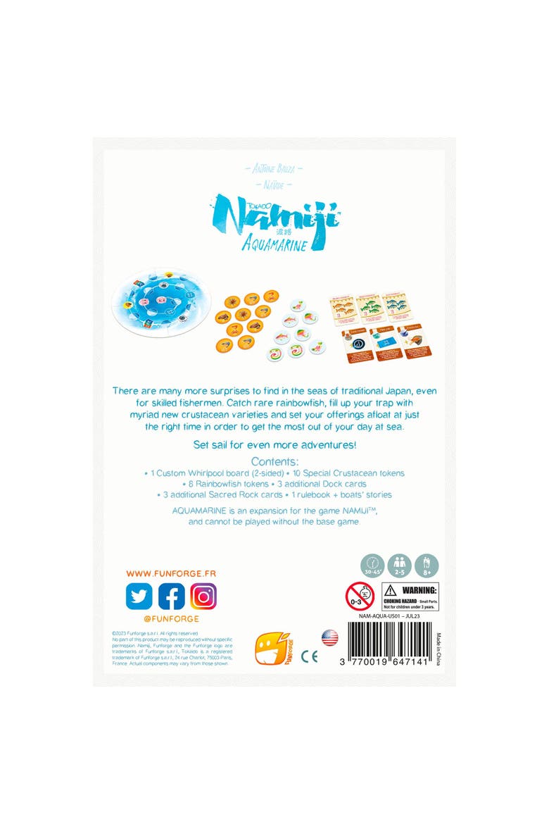 Namiji Aquamarine Board Game Expansion Set, Alternate, color, Multicolored