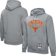 Mitchell & Ness Men's Mitchell & Ness  Heather Gray Texas Longhorns Classic Arch Pullover Hoodie