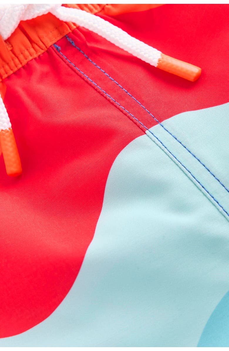 Mini Boden Kids' Swim Shorts, Alternate, color, Wide Waves