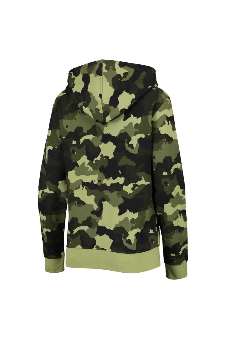 Women's New Era Green Boston Red Sox 2022 MLB Armed Forces Day Camo Full-Zip Hoodie, Alternate, color, Green
